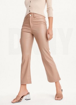 DKNY Butter Hose Damen Braun | Austria_D1951