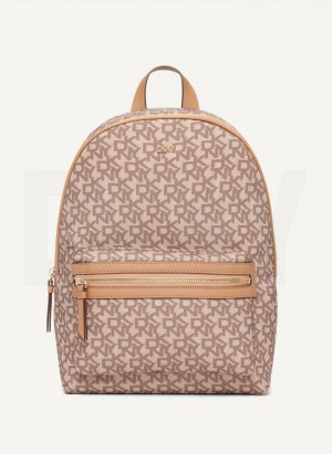 DKNY Casey Rucksack Damen Braun | Austria_D0711