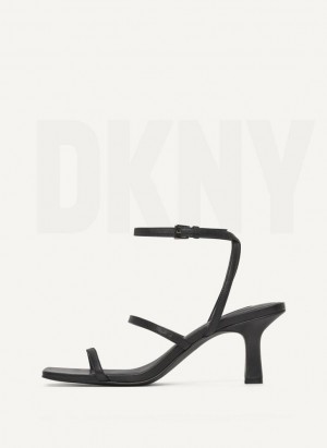 DKNY Christy Hohe Schuhe Damen Schwarz | Austria_D1788