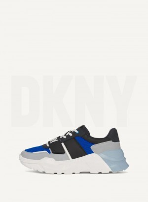 DKNY Essex Sneakers Herren Blau | Austria_D0400