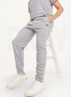 DKNY French Terry Hose Herren Grau | Austria_D1019