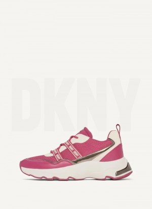 DKNY Justine Slip On Sneakers Damen Rosa | Austria_D1882