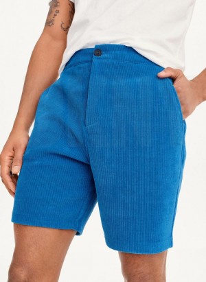 DKNY Knit Cord Pull On Kurze Hose Herren Tiefesblau | Austria_D0522