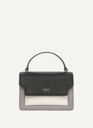 DKNY Millie Umhängetasche Damen Grau | Austria_D0179