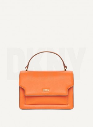 DKNY Millie Umhängetasche Damen Orange | Austria_D0572