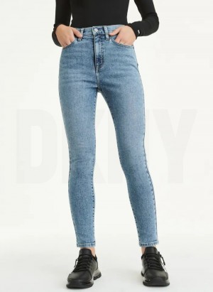 DKNY Schlank Jeans Damen Waschen | Austria_D1891