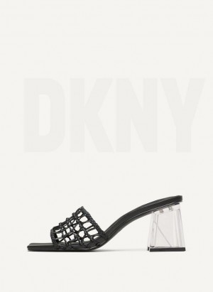 DKNY Vittoria Hohe Schuhe Damen Schwarz | Austria_D1478