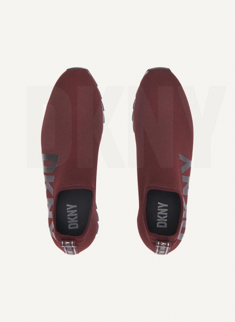 DKNY Azer Slip On Sneakers Damen Bordeaux | Austria_D0422