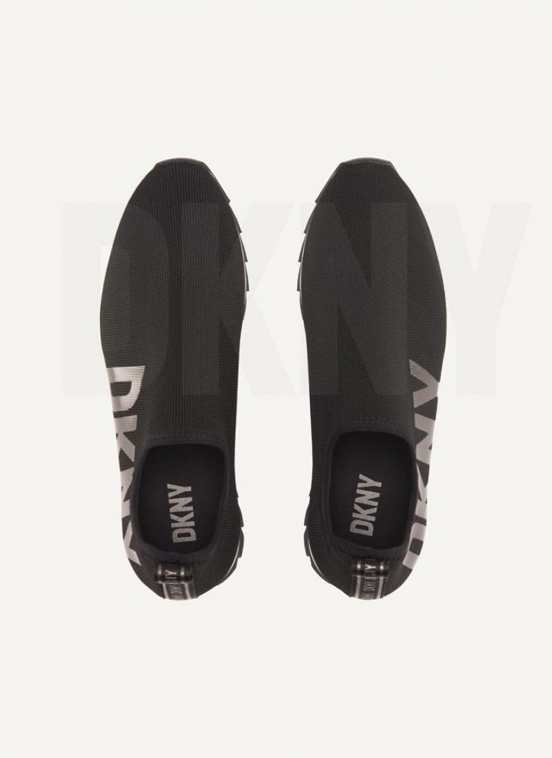 DKNY Azer Slip On Sneakers Damen Schwarz | Austria_D1676