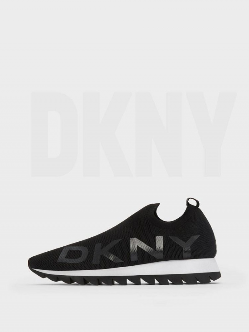 DKNY Azer Slip On Sneakers Damen Schwarz | Austria_D1676