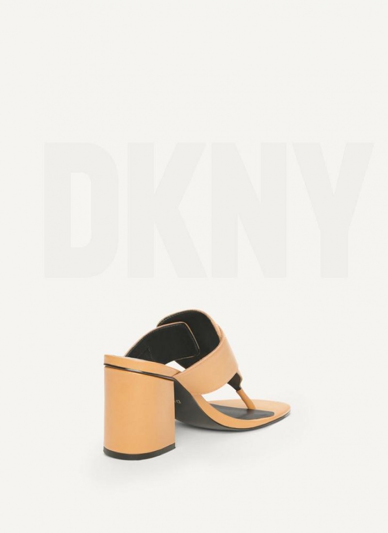 DKNY Buckled Hohe Schuhe Damen Khaki | Austria_D1116