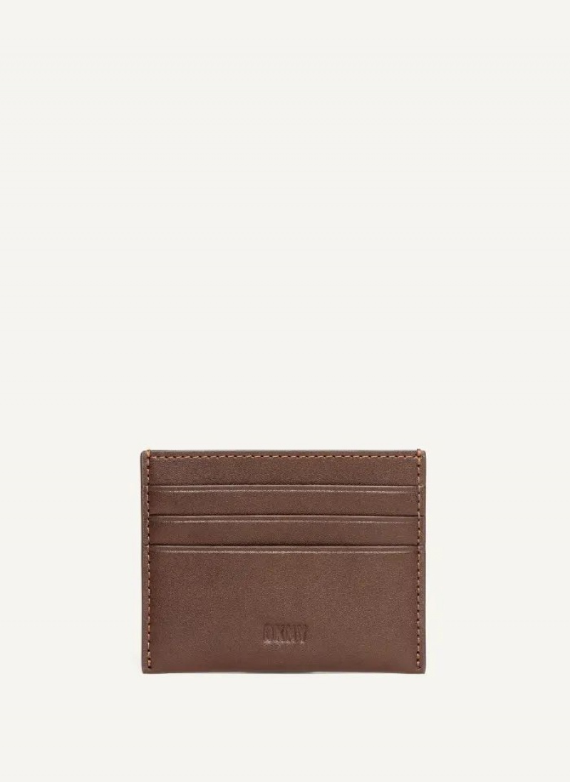 DKNY Card Case Geldbörse Herren Braun | Austria_D1162