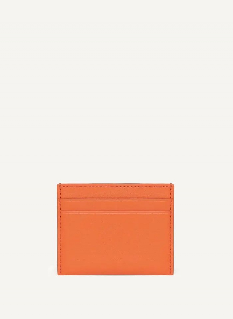 DKNY Card Case Geldbörse Herren Orange | Austria_D1519