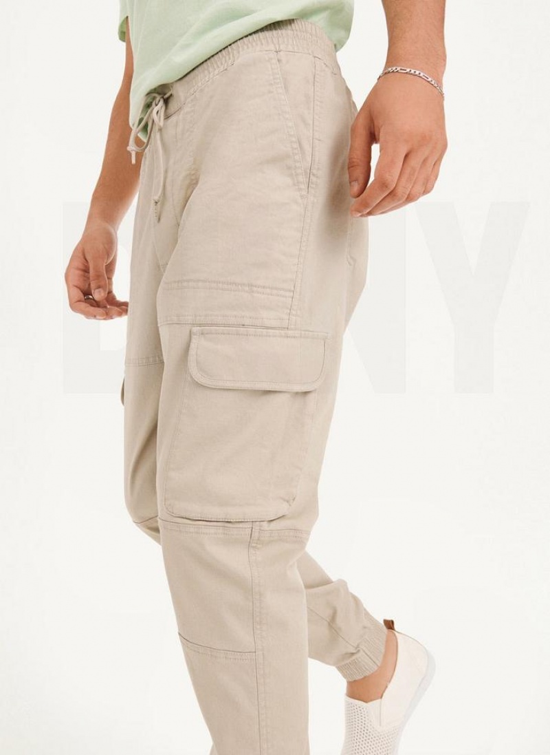 DKNY Cargo Woven Jogginghose Herren Khaki | Austria_D0891