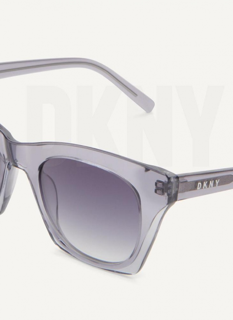 DKNY Cat Eye Sonnenbrille Damen Schwarz | Austria_D0389