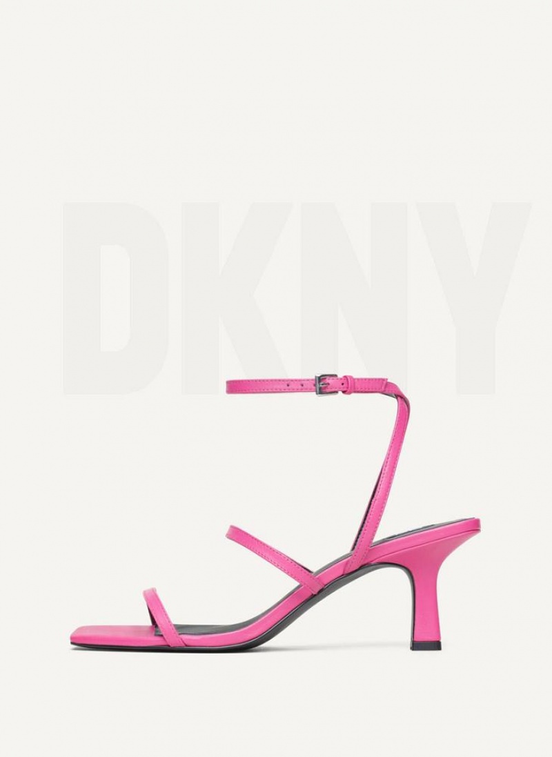 DKNY Christy Hohe Schuhe Damen Rosa | Austria_D1964