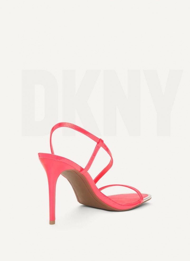 DKNY Danielle Riemchen Hohe Schuhe Damen Fuchsie | Austria_D0382