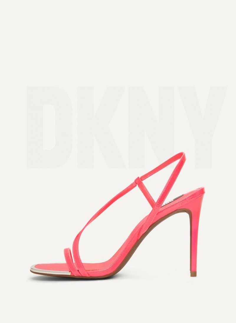 DKNY Danielle Riemchen Hohe Schuhe Damen Fuchsie | Austria_D0382