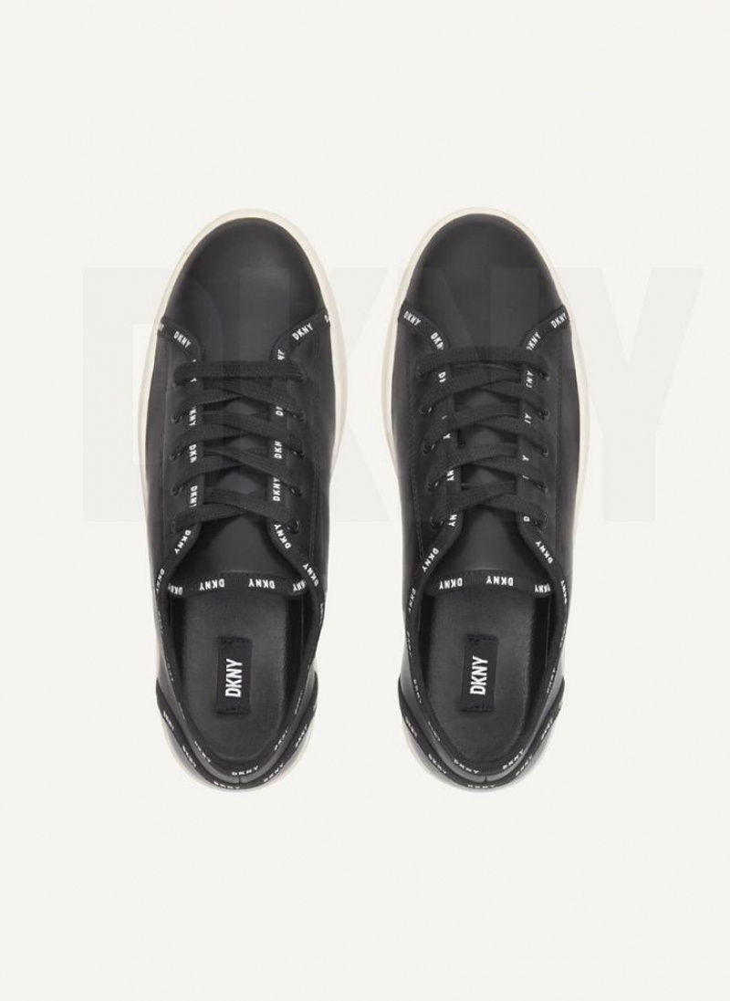 DKNY Dkny Court Sneakers Damen Schwarz | Austria_D1960