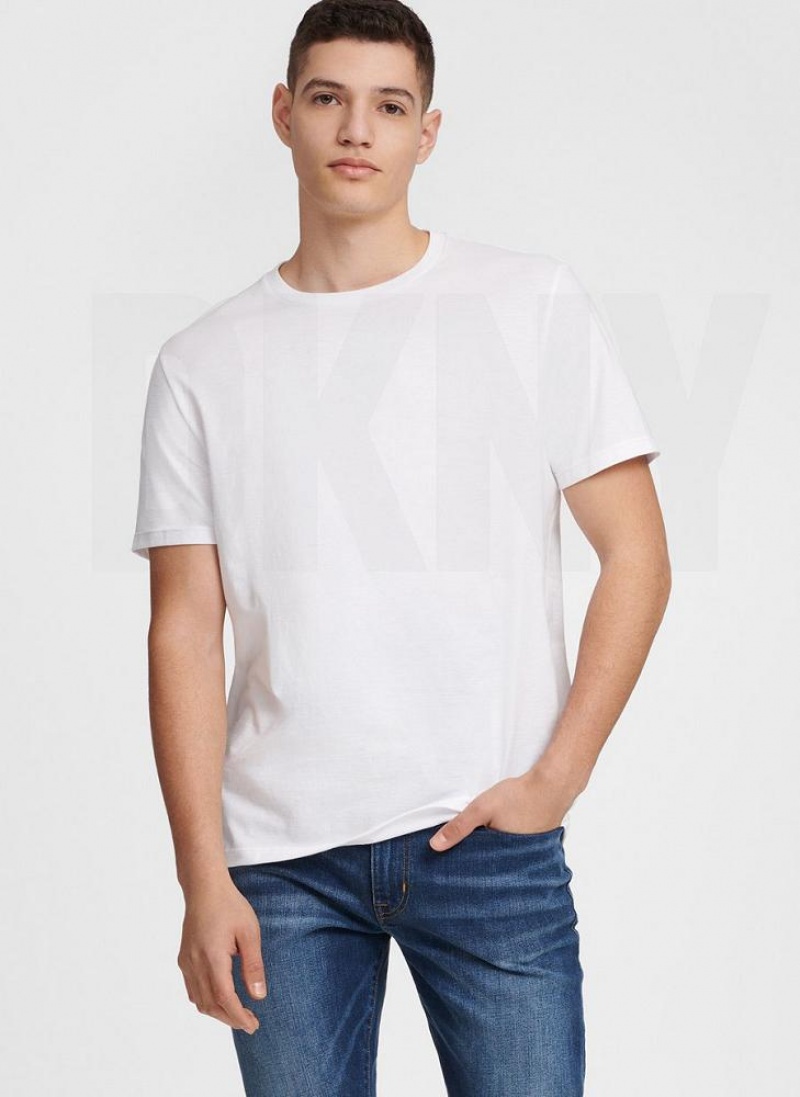 DKNY Essential T-shirts Damen Weiß | Austria_D1799