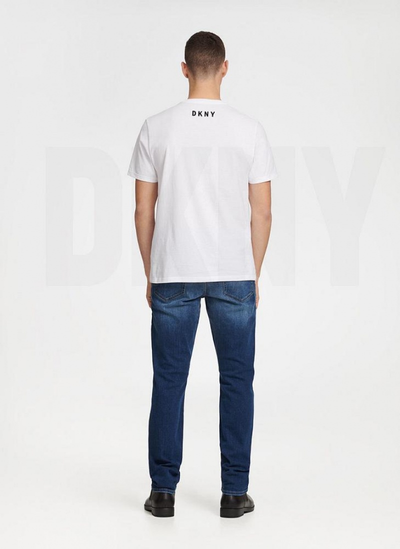 DKNY Essential T-shirts Damen Weiß | Austria_D1799