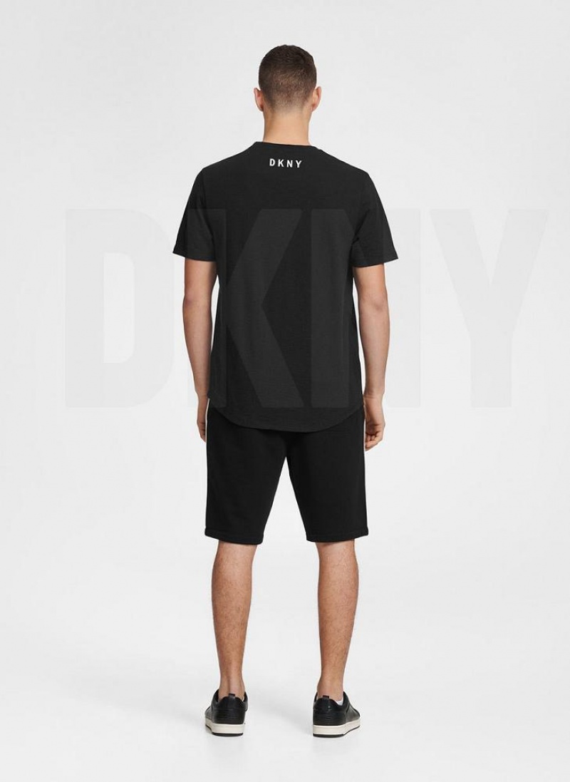 DKNY Essential T-shirts Herren Schwarz | Austria_D1932