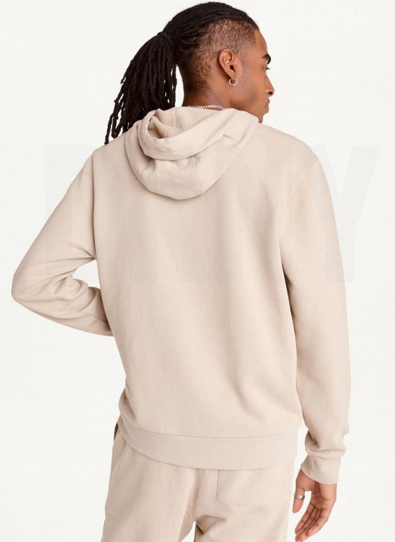 DKNY French Terry Hoodies Herren Khaki | Austria_D0884