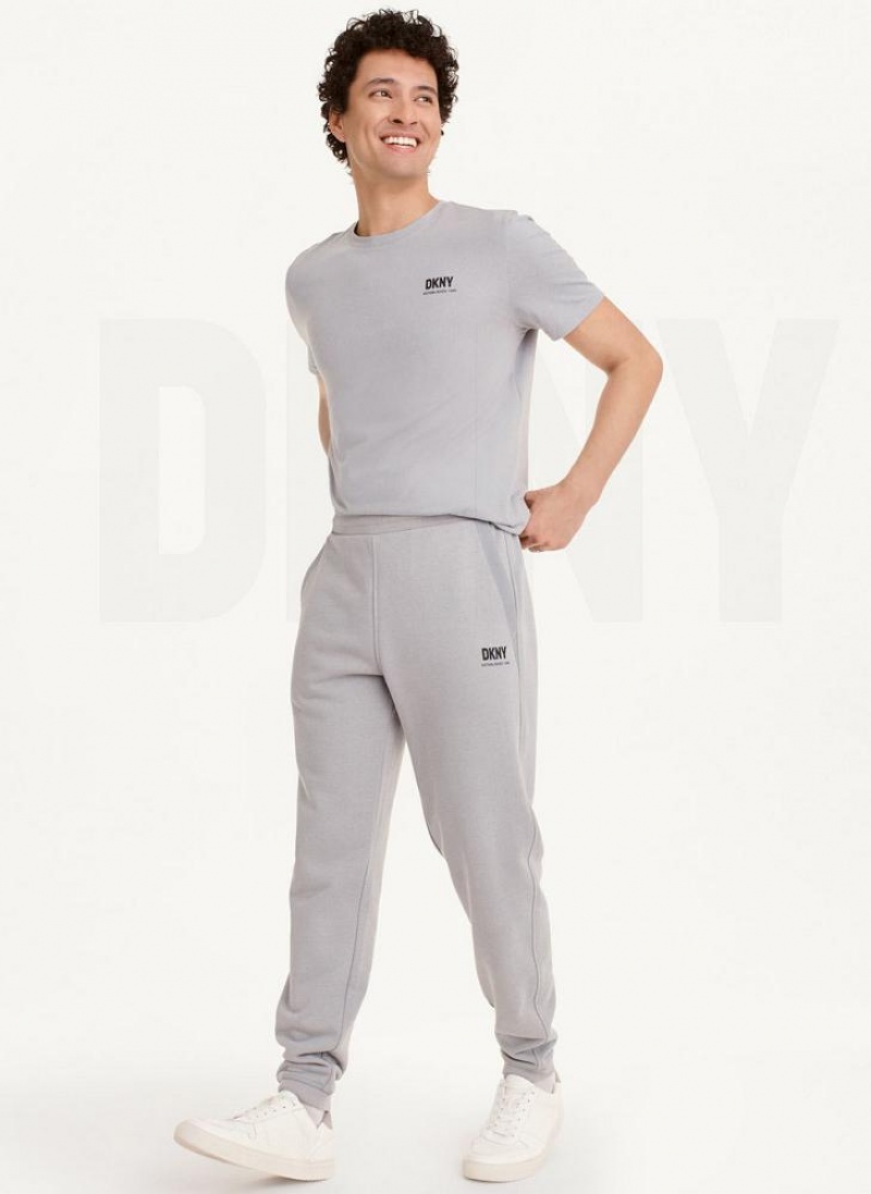 DKNY French Terry Hose Herren Grau | Austria_D1019