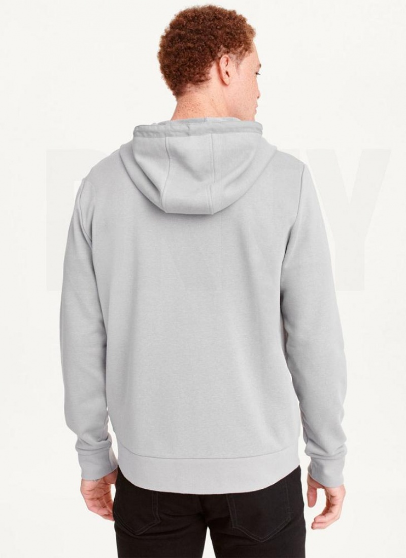 DKNY Full-Zip Hoodies Herren Grau | Austria_D1767