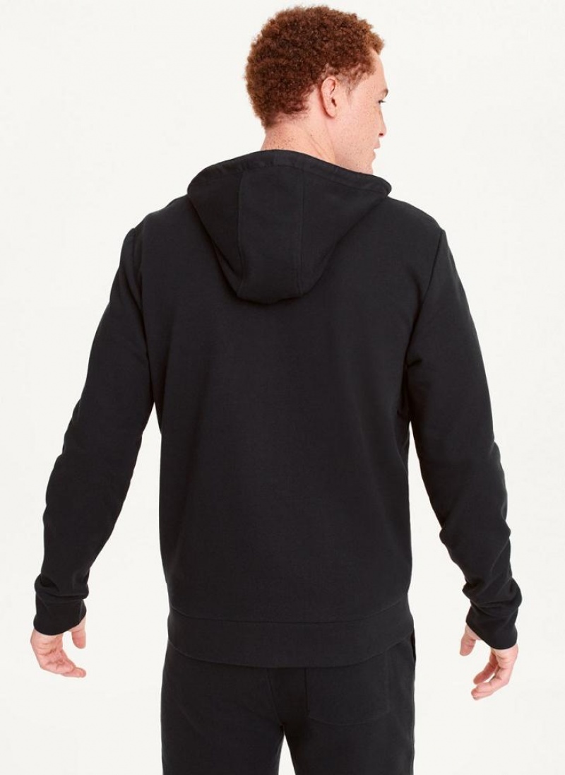 DKNY Full-Zip Hoodies Herren Schwarz | Austria_D0687