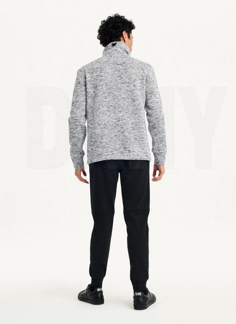 DKNY Funnel Neck Pullover Sweatshirts Herren Hellgrau | Austria_D0951