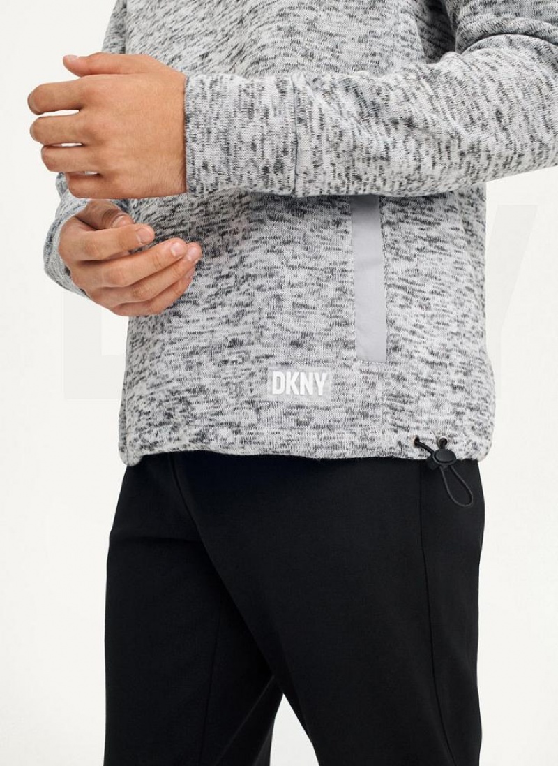 DKNY Funnel Neck Pullover Sweatshirts Herren Hellgrau | Austria_D0951