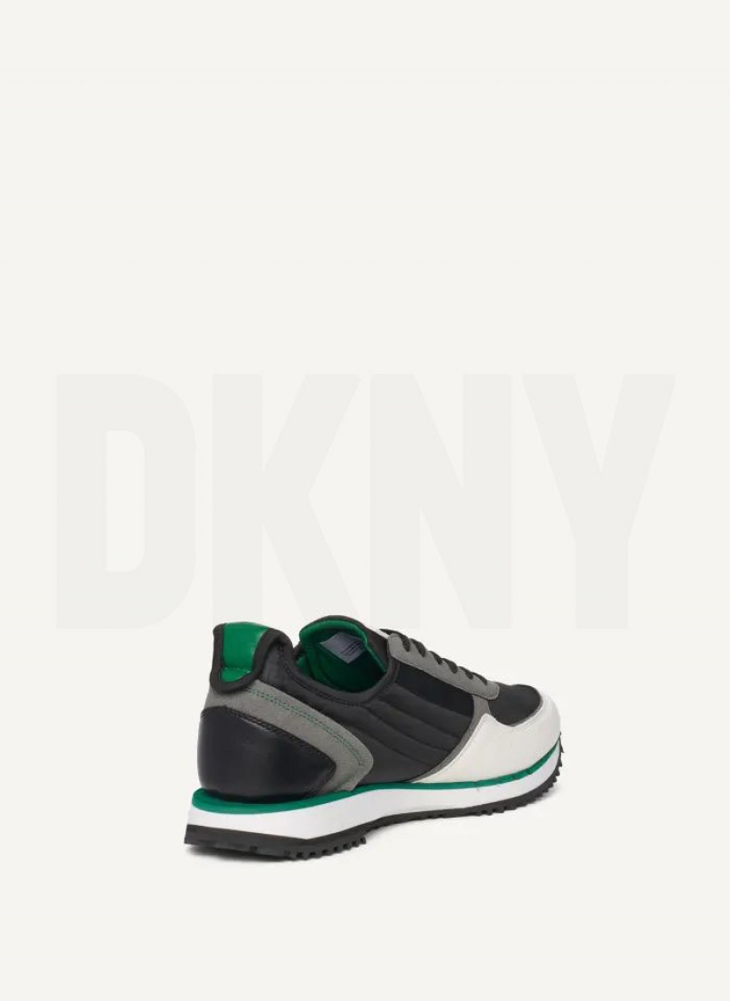 DKNY Jersey  Sneakers Herren Schwarz | Austria_D0256