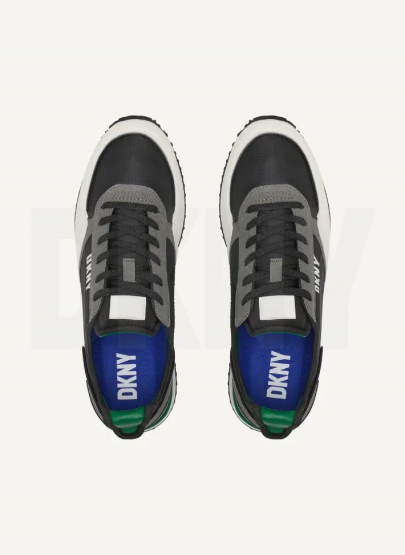 DKNY Jersey  Sneakers Herren Schwarz | Austria_D0256