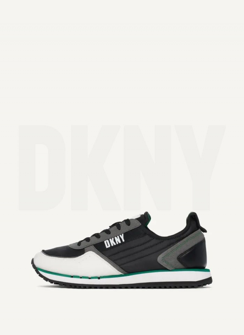 DKNY Jersey  Sneakers Herren Schwarz | Austria_D0256