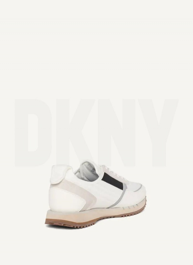 DKNY Jersey  Sneakers Herren Weiß | Austria_D0838