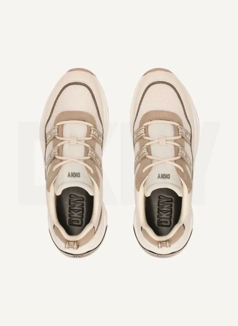 DKNY Justine Slip On Sneakers Damen Braun | Austria_D1236