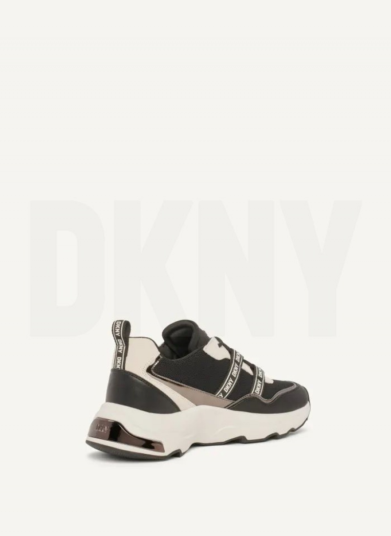 DKNY Justine Slip On Sneakers Damen Schwarz | Austria_D1811