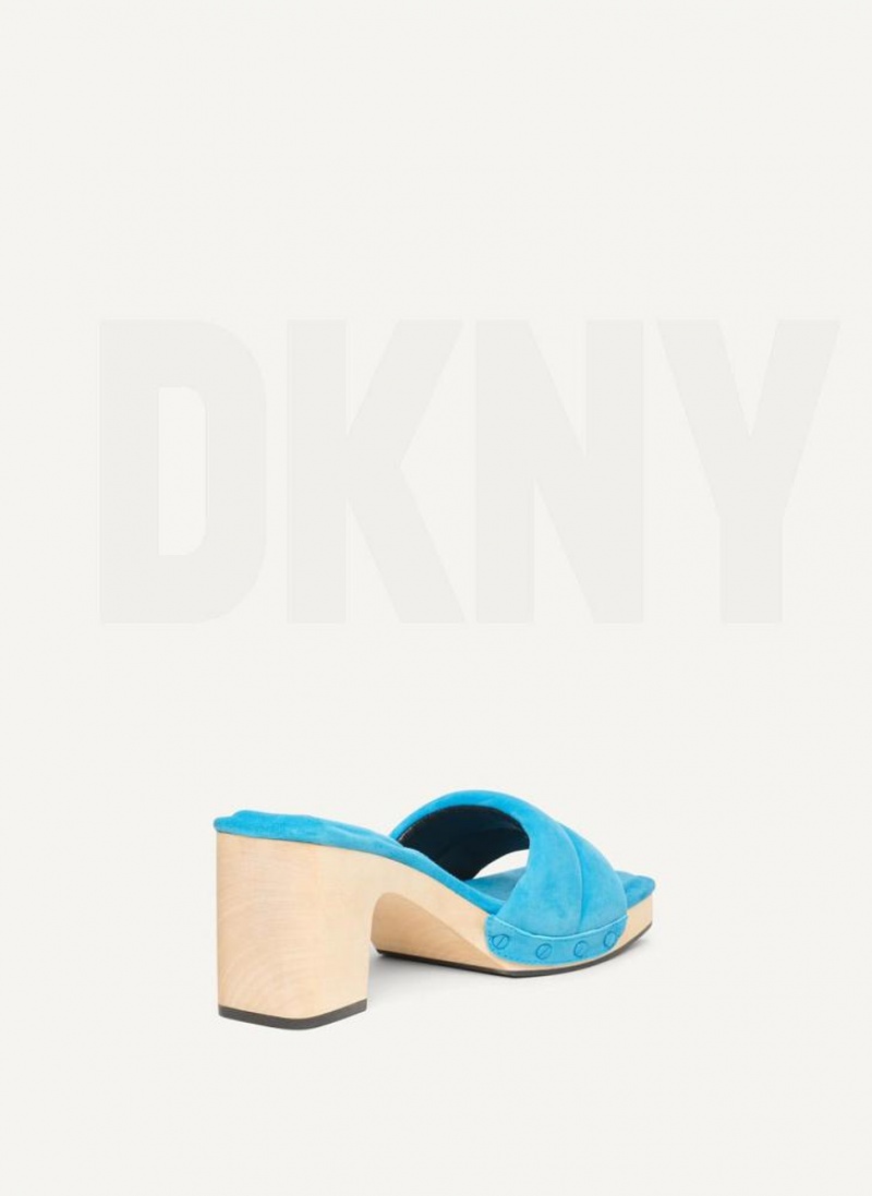 DKNY Kaia Hohe Schuhe Damen Blau | Austria_D0111