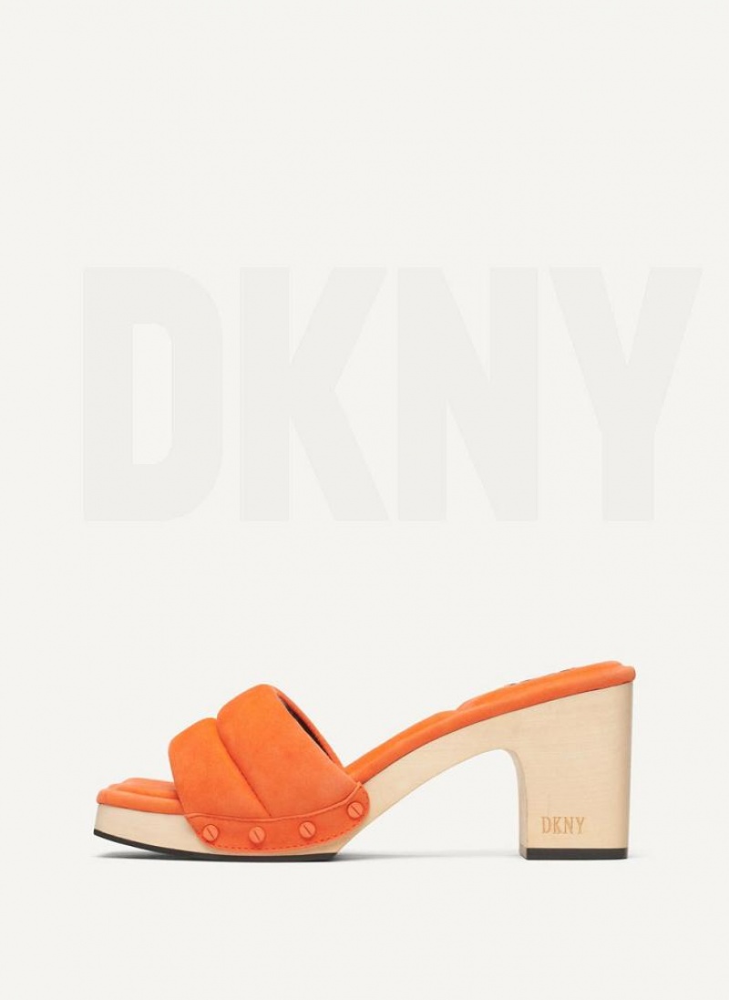 DKNY Kaia Hohe Schuhe Damen Orange | Austria_D0551