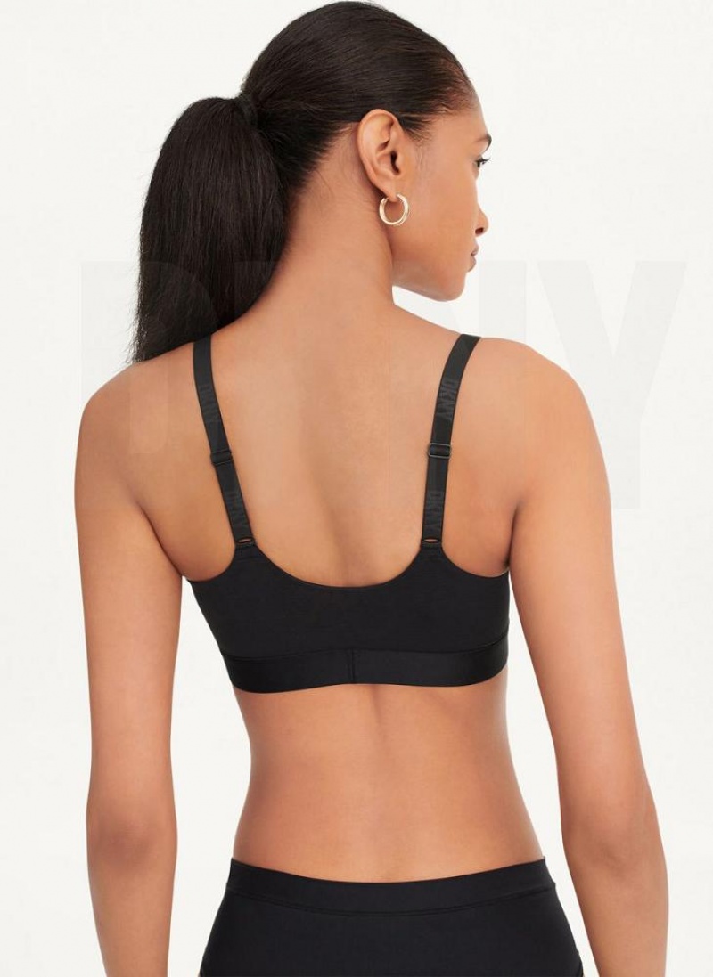 DKNY Litewear Active Kompfort BHs Damen Schwarz | Austria_D0416