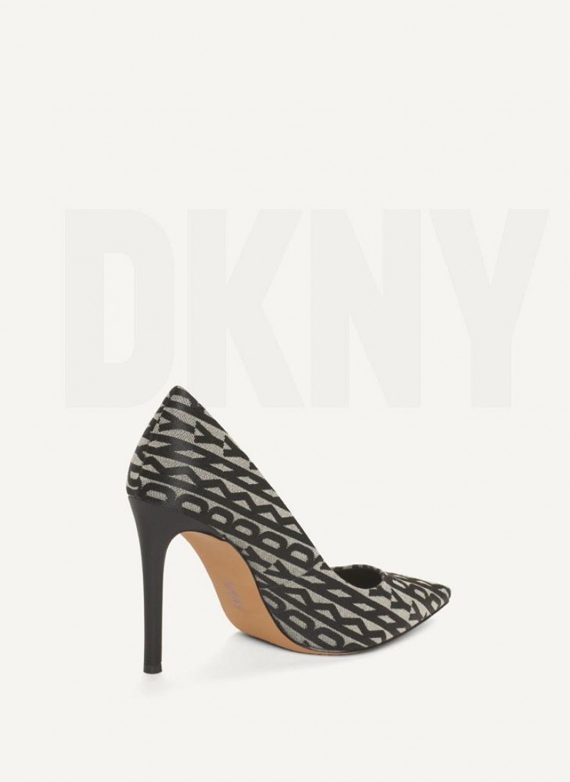 DKNY Mabi High Pump Hohe Schuhe Damen Schwarz | Austria_D0384