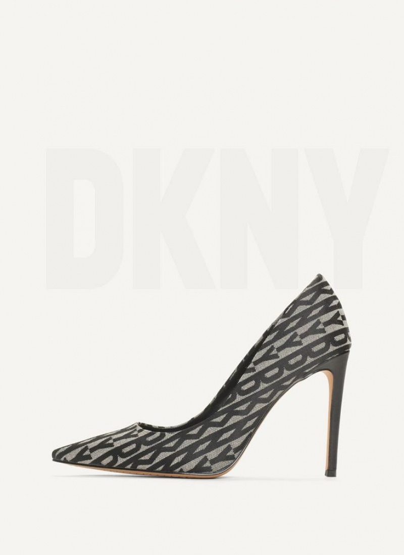 DKNY Mabi High Pump Hohe Schuhe Damen Schwarz | Austria_D0384