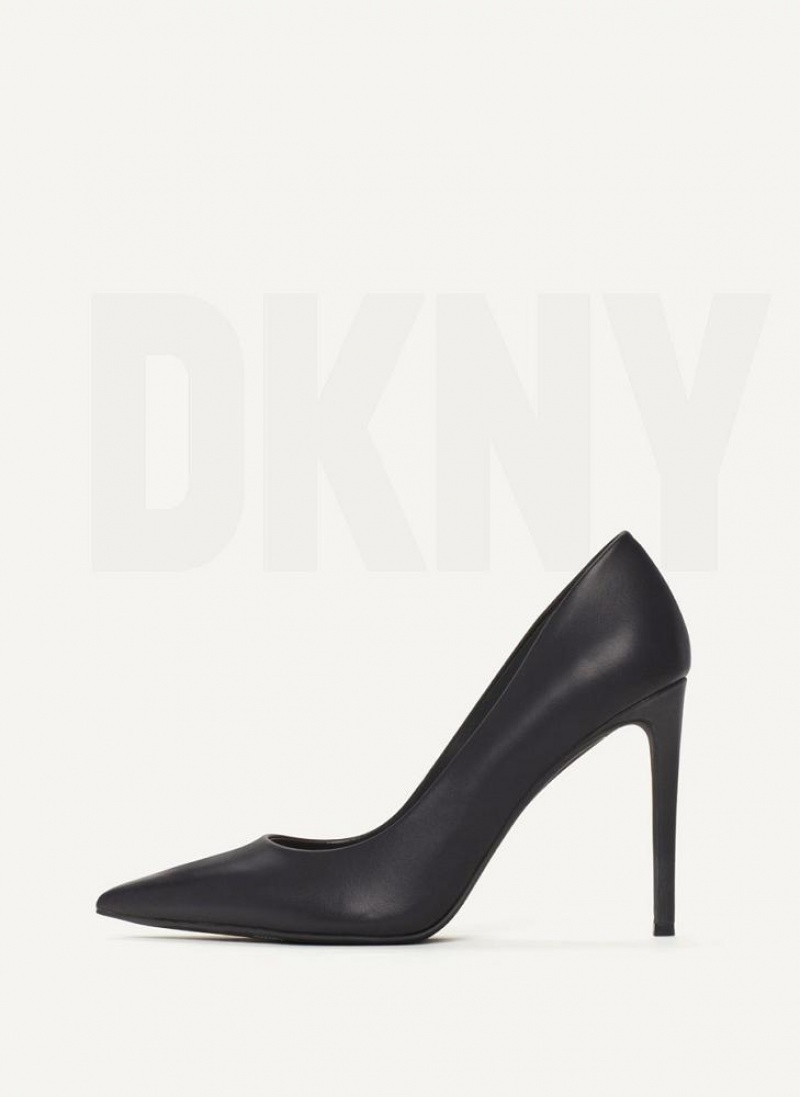 DKNY Mabi High Pump Hohe Schuhe Damen Schwarz | Austria_D1004