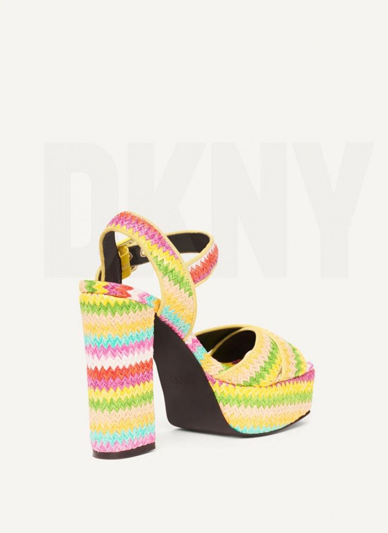 DKNY Margot Hohe Schuhe Damen Mehrfarbig | Austria_D1579