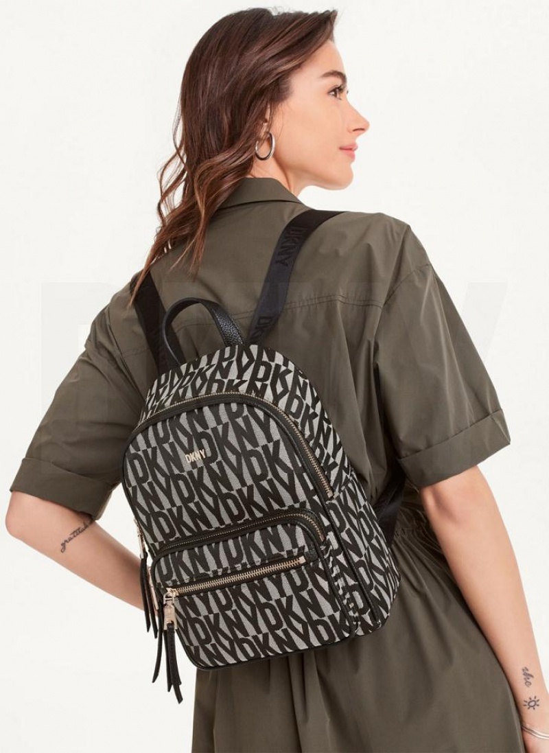 DKNY Maxine Rucksack Damen Schwarz | Austria_D0803