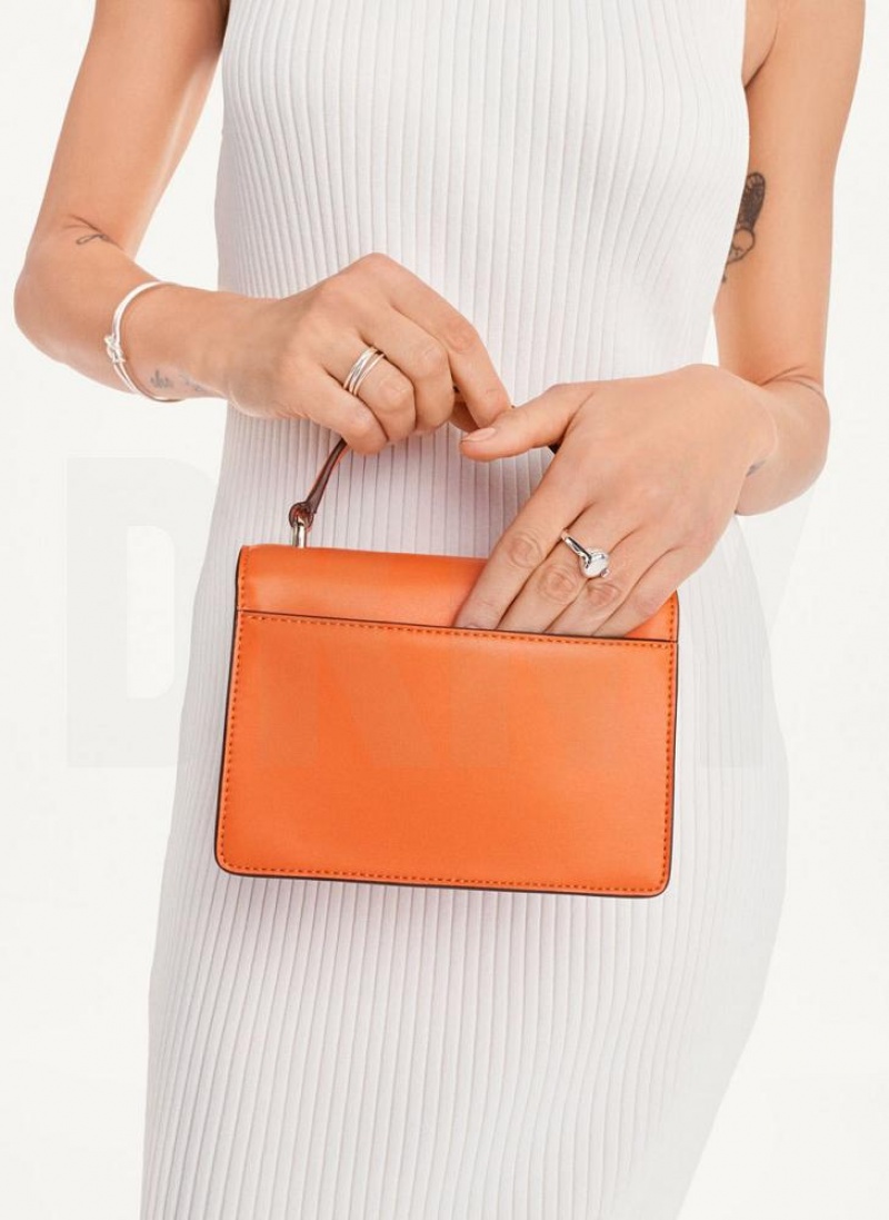 DKNY Millie Umhängetasche Damen Orange | Austria_D0572