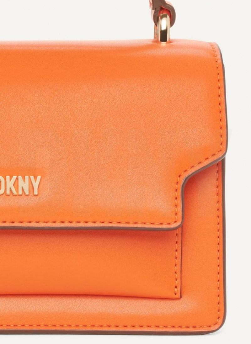 DKNY Millie Umhängetasche Damen Orange | Austria_D0572