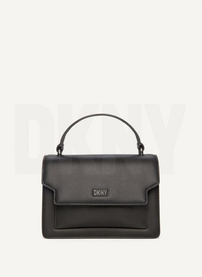 DKNY Millie Umhängetasche Damen Schwarz Grau | Austria_D0965