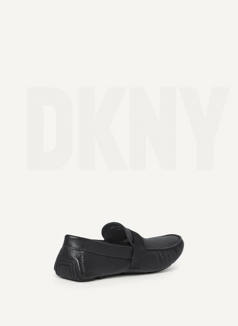 DKNY Modern Riemen Driver Sneakers Herren Schwarz | Austria_D0266